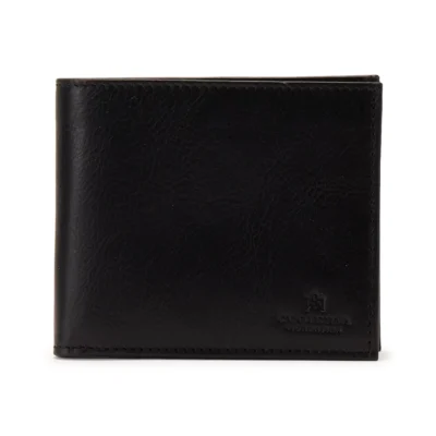 ארנק לגבר מעור איטלקי Cuoieria Fiorentina Warm And Colour דגם PU903-040, שחור