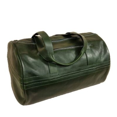 תיק ספורט מעור איטלקי בעבודת יד עם שתי ידיות, Old Angler Firenze דגם 4113